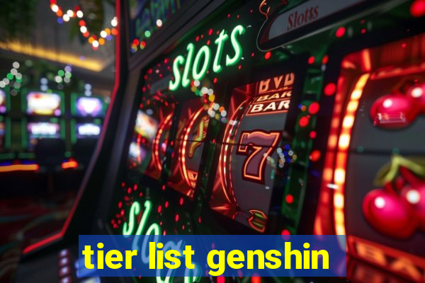 tier list genshin